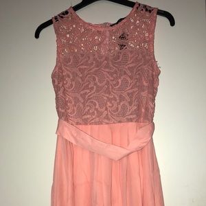 Light pink prom/evening dress